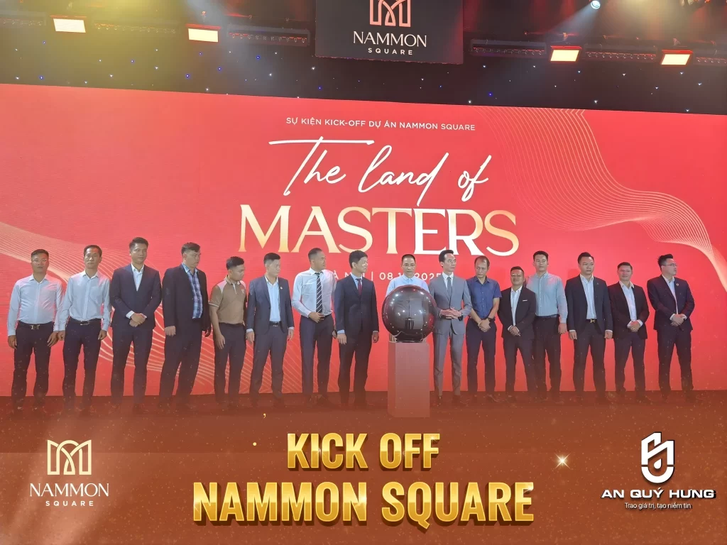 AN QUÝ HƯNG KHẲNG ĐỊNH VỊ THẾ: ĐẠI LÝ PHÂN PHỐI F1 CHÍNH THỨC DỰ ÁN NAMMON SQUARE